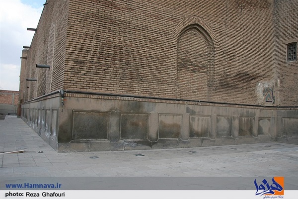 تخریب مسجد کبود تبریز